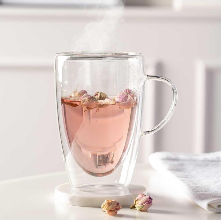 Produktbild Leonardo Kaffeetasse Duo 400 ml, 4 Stück, Transparent (400 ml, 4 x)