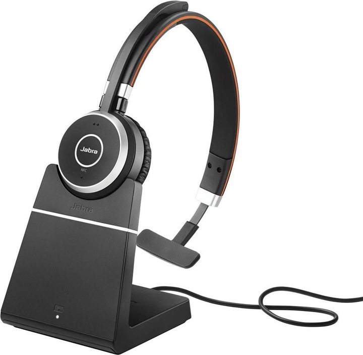 Produktbild Jabra Evolve 65 MS Mono inkl. Ladestation (Kabellos, USB-A)