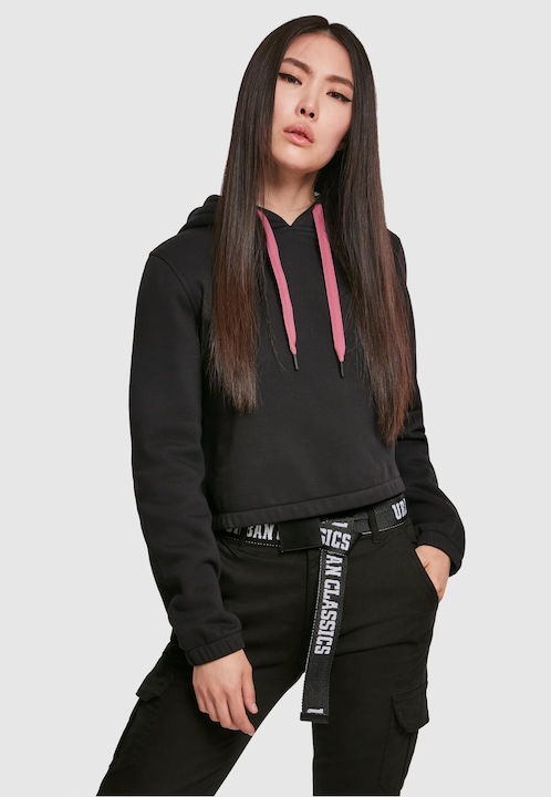Actual product image Urban Classics Ladies Contrast Drawstring Hoody (S)