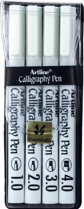 Actual product image Artline Calligraphy Pen 4-saet sort