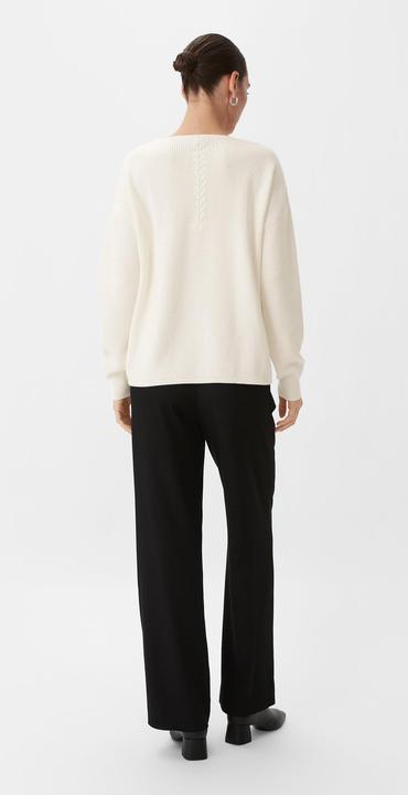 Produktbild Comma Strickpullover Strickpullover mit Muster-Detail (38)