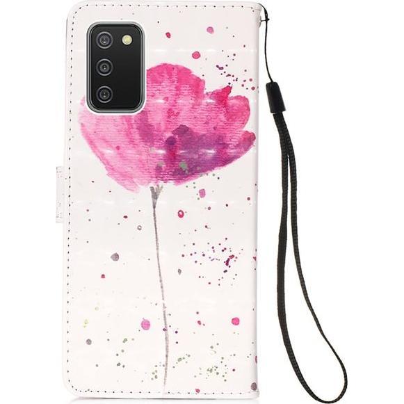 MU Style Leder Bookcover Image Series (Samsung Galaxy A02s), Smartphone Hülle, Mehrfarbig