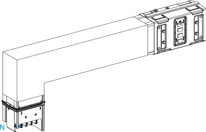 Actual product image Schneider Electric SE KSA1000DLF42A KSA external angle element (Terminal strips)