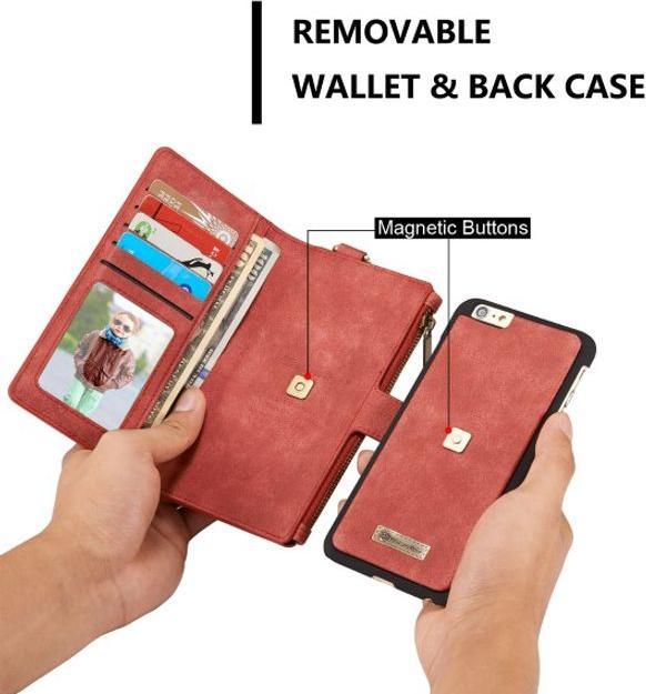 Produktbild Caseme Schlankes Leder Etui mit Portemonnaie (Apple iPhone 6s Plus, Apple iPhone 6 Plus)