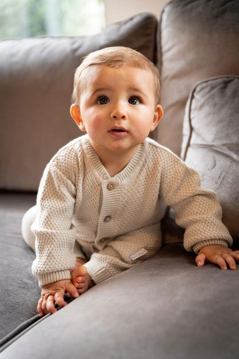 Actual product image Baby's only Babys only romper Willow, warm linen (56)