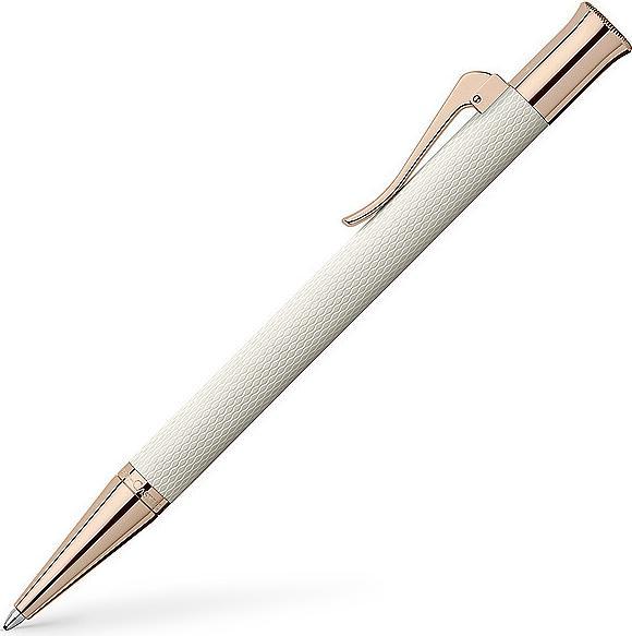 Graf von Faber Castell Drehkugelschreiber Guilloche Champagne Blush (Black, White)
