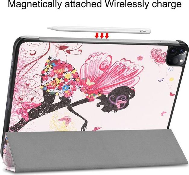 Produktbild MU Style Dreifach faltbare Hülle mit Muster (IPad Pro 11 (2020))