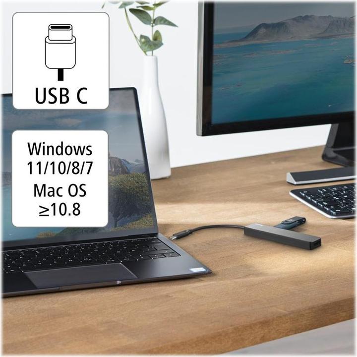 Produktbild Hama USB-C-Hub (USB-C, 5 Ports)