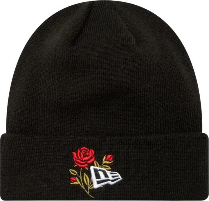Actual product image New Era Strickmütze mit Rosen-Symbol und Bündchen