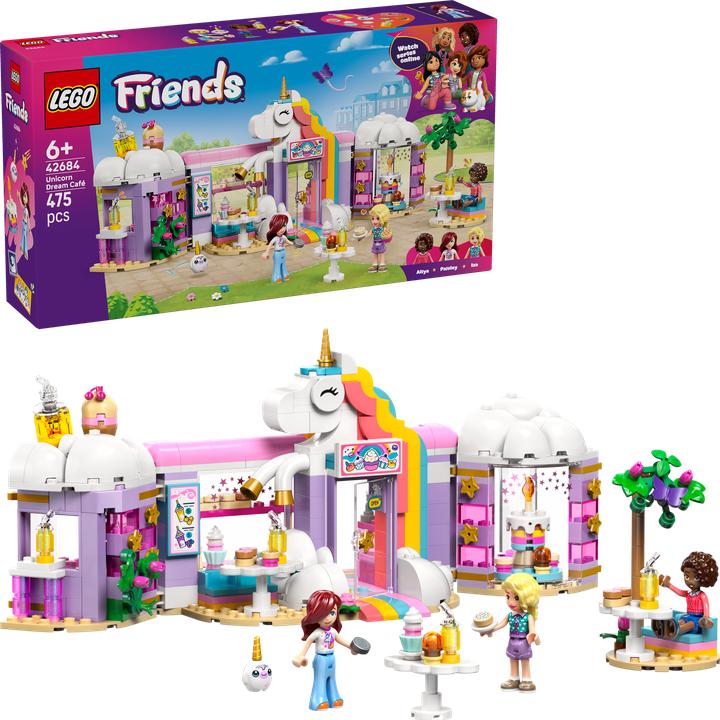 Produktbild LEGO Einhorn-Traumcafé (42684, LEGO Friends)
