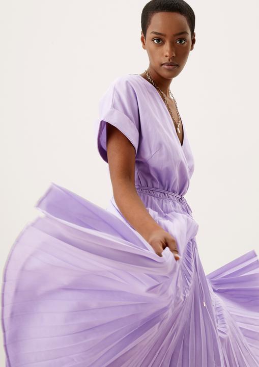 Image du produit s.Oliver Kleid Wickelkleid mit Plisseerock (40)