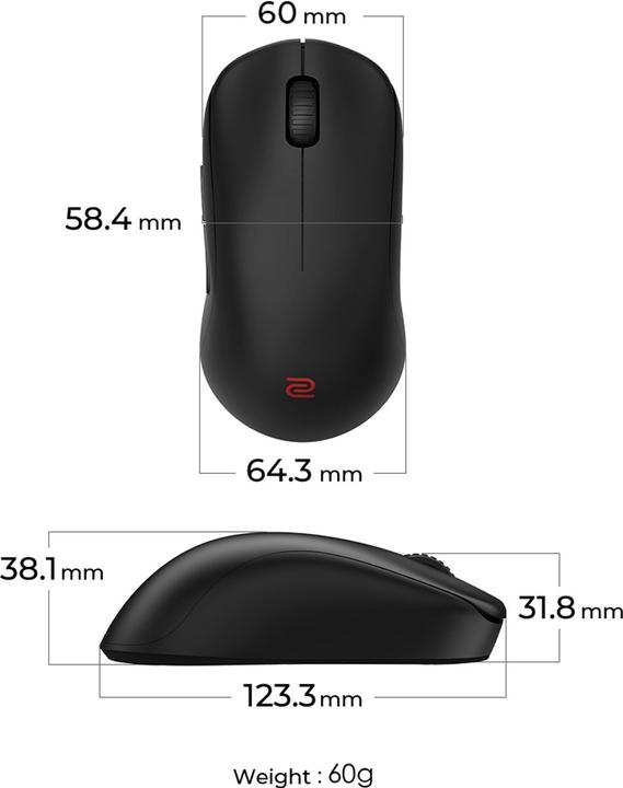 Actual product image BenQ Wireless Mouse U2-Dw (Wireless)