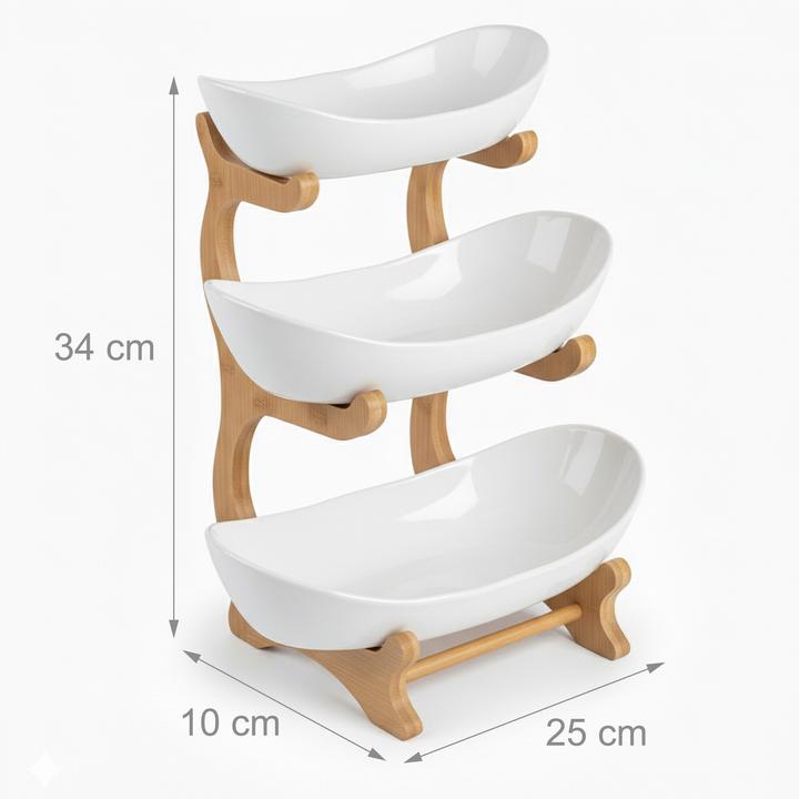 Immagine prodotto Relaxdays Etagere frutta