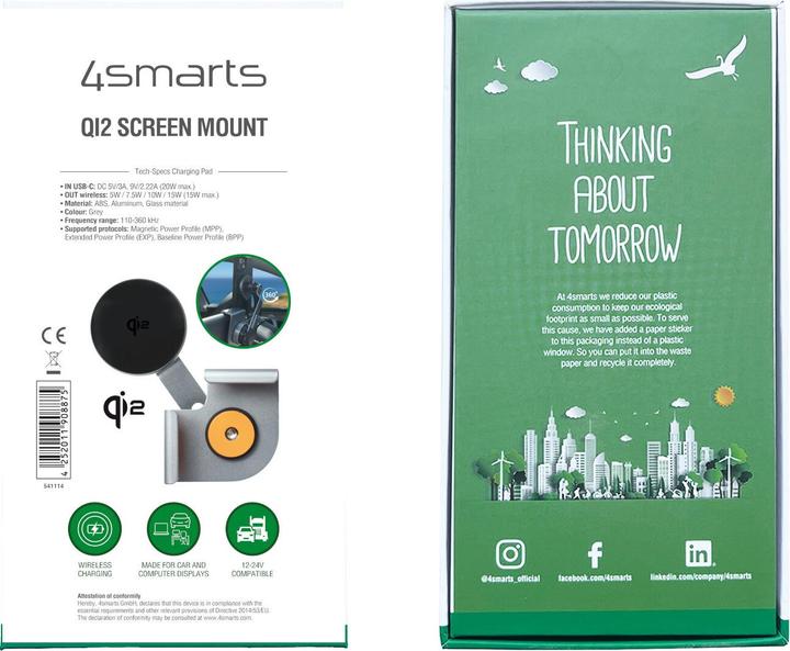 Productafbeelding 4smarts Qi2 Ladestation (15 W)