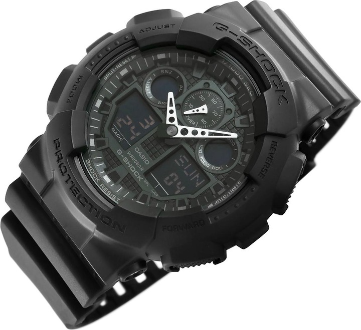 Produktbild G-Shock Ga-100-1a1 (Analoguhr, Digitaluhr, 51.20 mm)