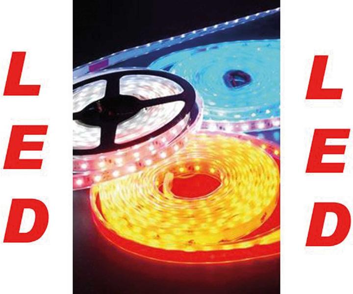 Produktbild Pichler LED Leuchtstreifen 4mm / 6 -8V rot (5m Rolle)