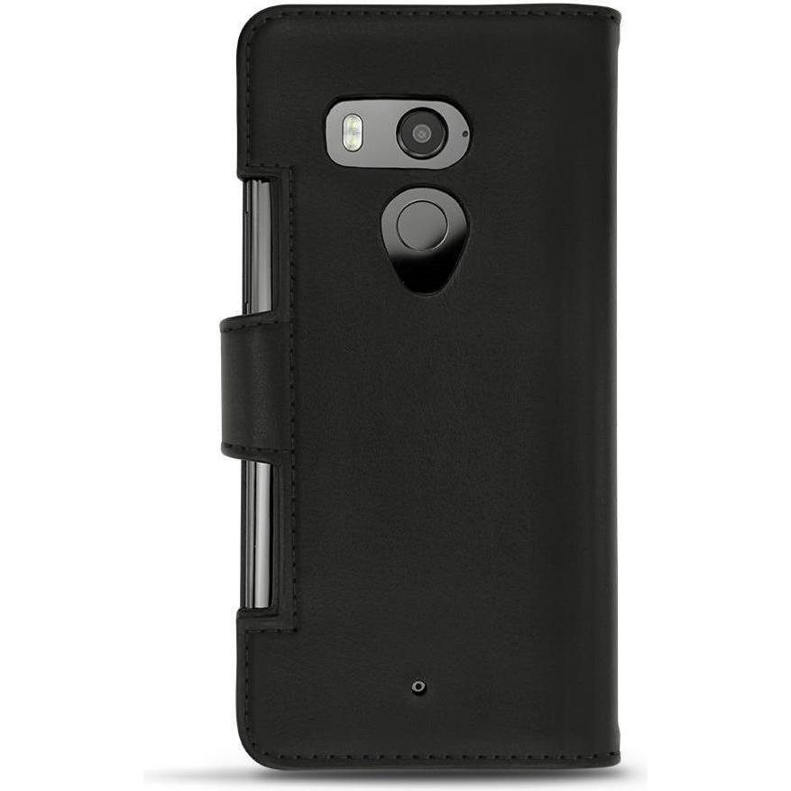 Thumbnail - Noreve Lederschutzhülle Wallet (HTC U11+), Smartphone Hülle, Orange