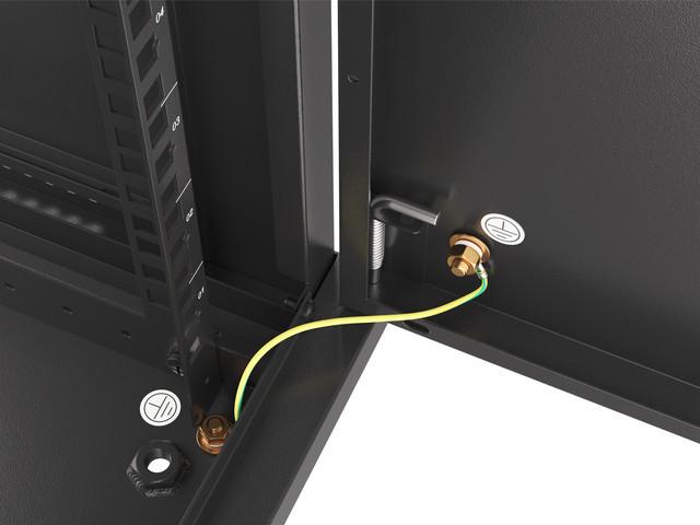 Produktbild Lanberg WF01-6412-00B Rack 12U Wandmontiertes Regal (12 HE, 19 Zoll Rack)