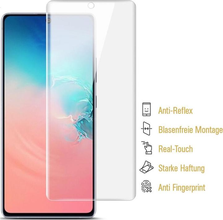 Produktbild Protectorking 6x Displayschutzfolie matt Anti-Reflex entspiegelt (6 Stück, Samsung Galaxy S10 Lite)