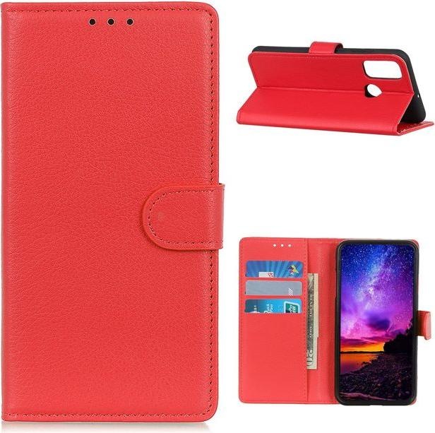 Produktbild MU Classic Litchi Leder Bookcover Series (OnePlus Nord N100)