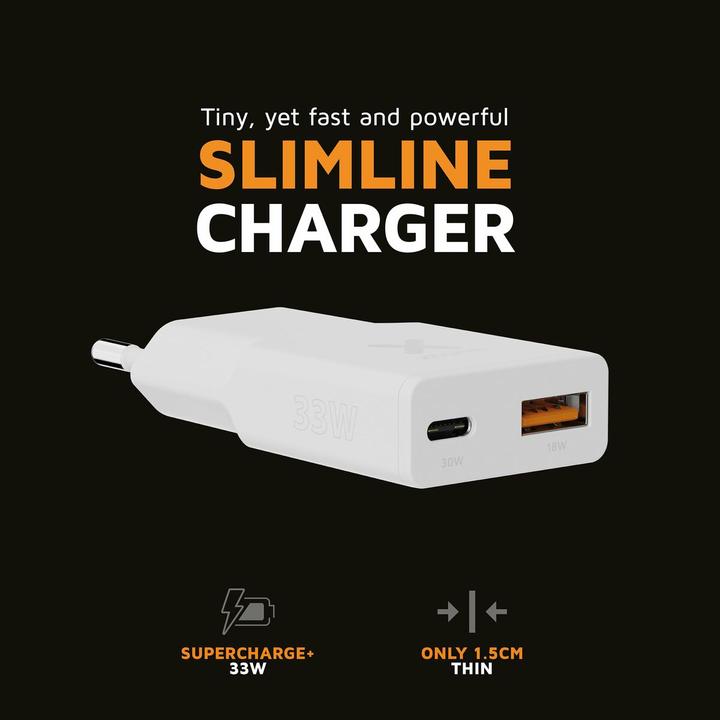 Image du produit Xtorm 1x USB-C, 1x USB-A 18W Go2 SlimLine (33 W, 2 ports)