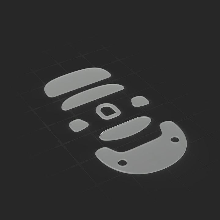 Immagine prodotto Endgame Gear Pattini per mouse OP1, 100% PTFE, bianco latte, set singolo