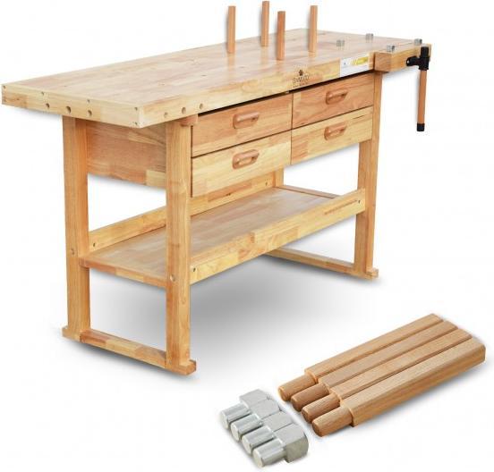 Actual product image Markmüller BAMATO - WORK-1640 planing bench (50 cm, 164 cm)
