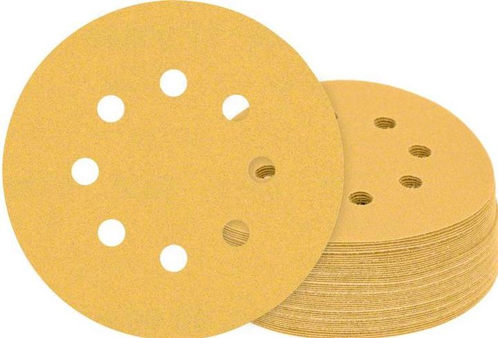 Actual product image Bosch Professional Zubehör Expert C470 Sandpaper with 8 holes for random orbital sander, 125 mm, G 150, 50 pcs. (150)