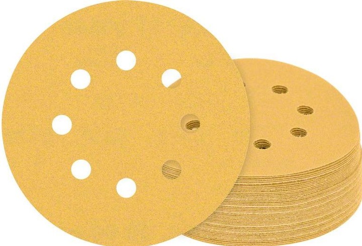 Produktbild Bosch Professional Zubehör EXPERT C470 Schleifpapier mit 8 Löchern für Exzenterschleifer, 125 mm, G 150, 50-tlg. (150)