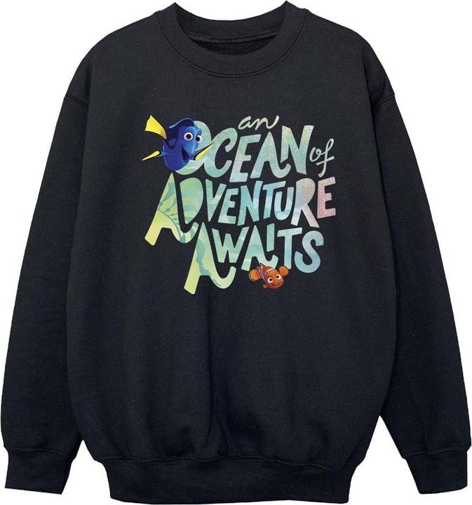 Actual product image Disney Girls Ocean Adventure Sweatshirt (104)