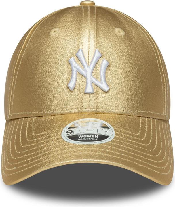 Produktbild New Era 9Forty Damen Cap - Metallic New York Yankees Gold