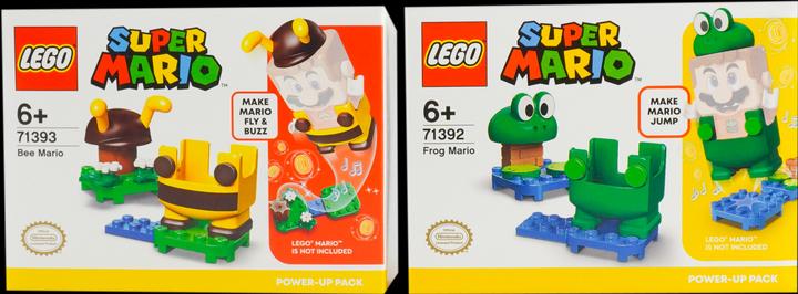 Actual product image LEGO Super Mario Doppelpack Bienenanzug & Froschanzug - 71392 71393 NEU! 2 Sets (71393)