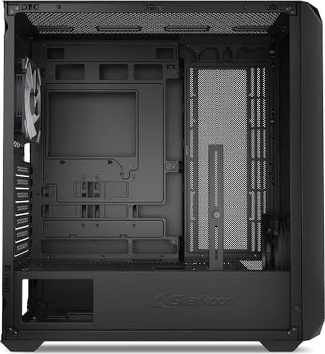 Actual product image Sharkoon AK2 RGB Black ATX (ATX, mATX, Mini-ITX)