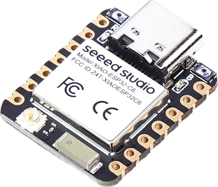 Actual product image Seeed Studio XIAO ESP32 C6