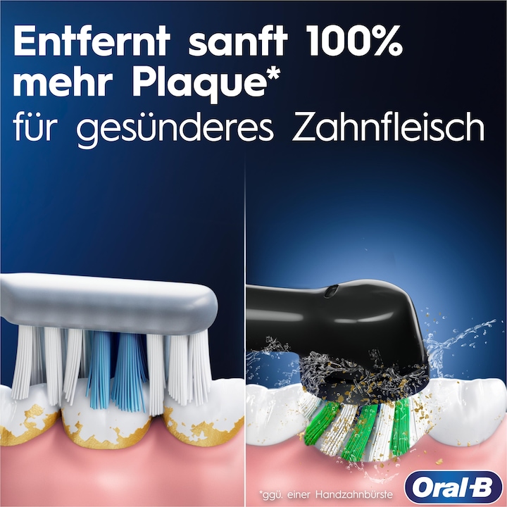 Productafbeelding Oral-B Pro 3 3000 elektrische tandenborstel, zwart (Oscillerende tandenborstel)
