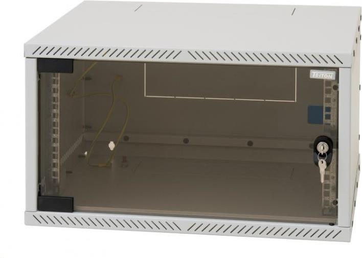 Actual product image Triton 19" wall-mounted enclosure, 6U (6 RU, 19 inch rack)