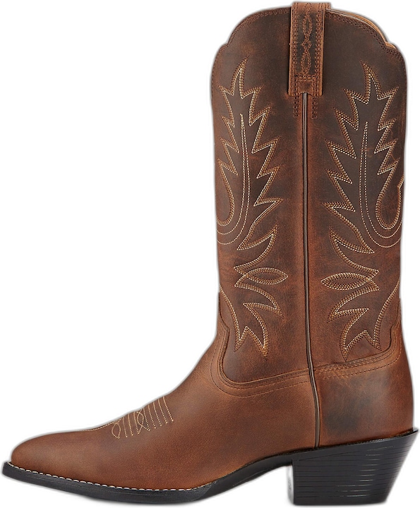 Ariat westernstiefel aus leder heritage r toe