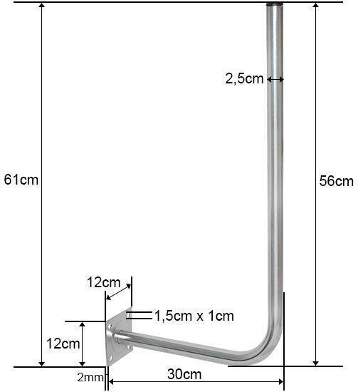 Actual product image Blow Antenna mounting No76-900