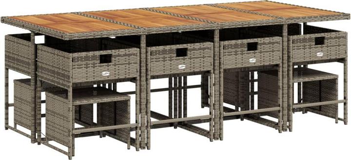 Produktbild vidaXL Garten Essgruppe (220 x 106 x 73 cm)