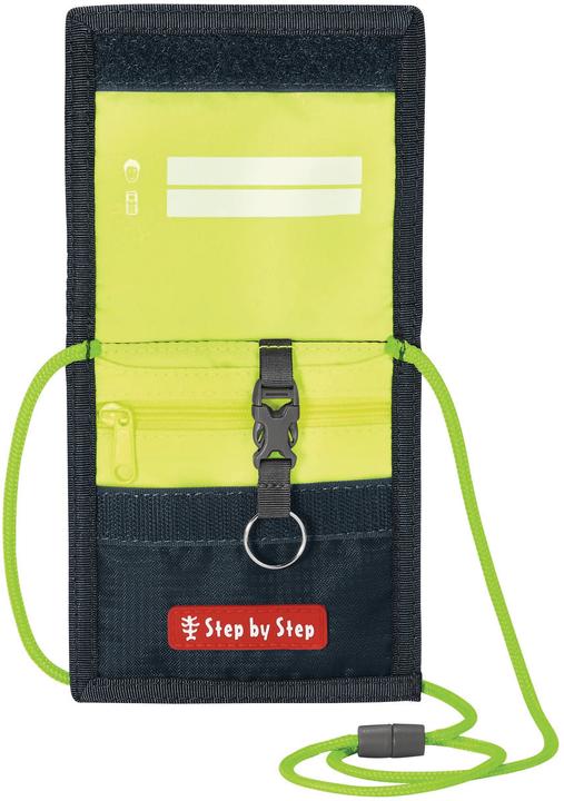 Actual product image Step by Step neck pouch with window pocket, coin pocket