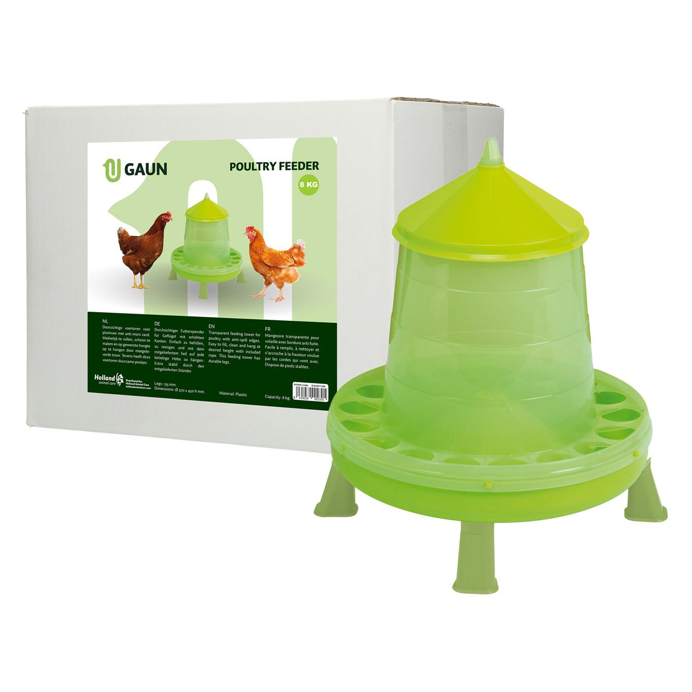 Stückerjürgen Mangiatoia Automatica In Plastica Da 2,5 Kg Per Quaglie, Uccelli E Galline Nane - 2