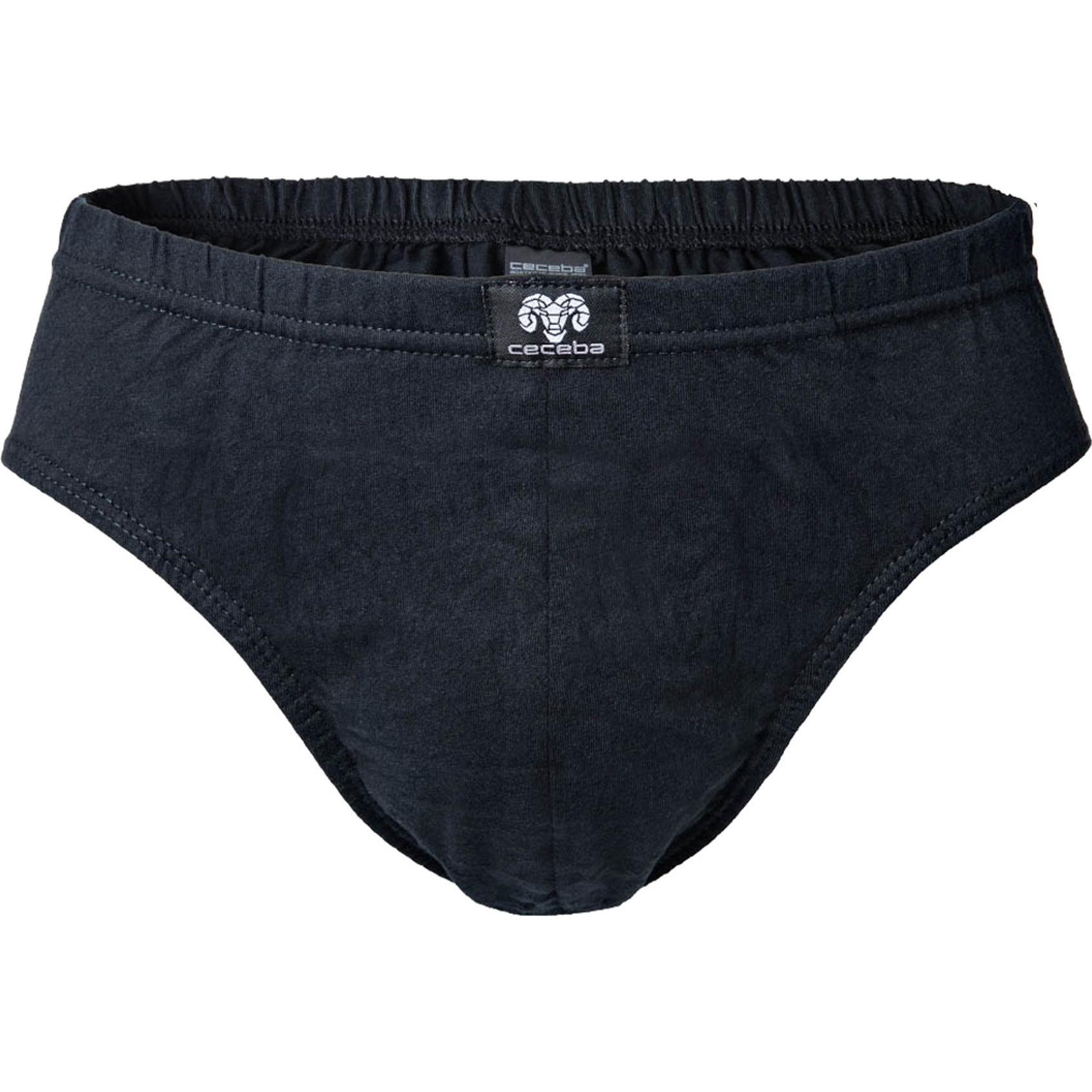 Thumbnail - Ceceba, Herren, Unterhosen, Herren-Slip 3er-Pack, Schwarz, (10, 3er Pack)
