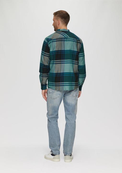Image du produit S.Oliver Hemd Regular Fit: Softes Karohemd mit Stehkragen (M)