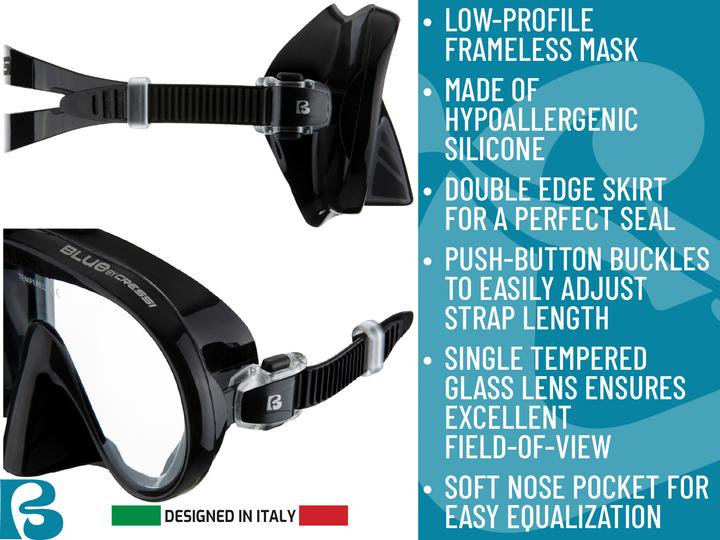 Actual product image Cressi Musa mask
