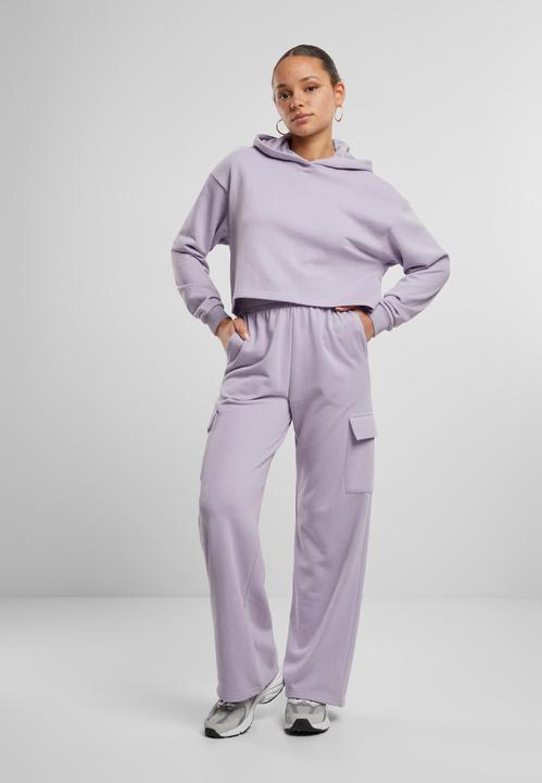 Image du produit Urban Classics Sweat à capuche femme oversized cropped Light Terry - 159545 (M)