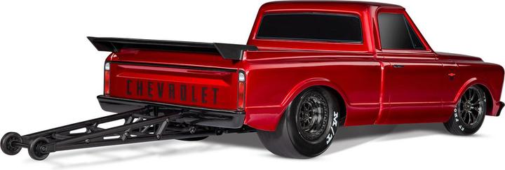 Image du produit Traxxas Drag Slash Elektro Brushless Drag-Racer 2WD 1:10 RTR rouge (RTR Prêt à fonctionner)