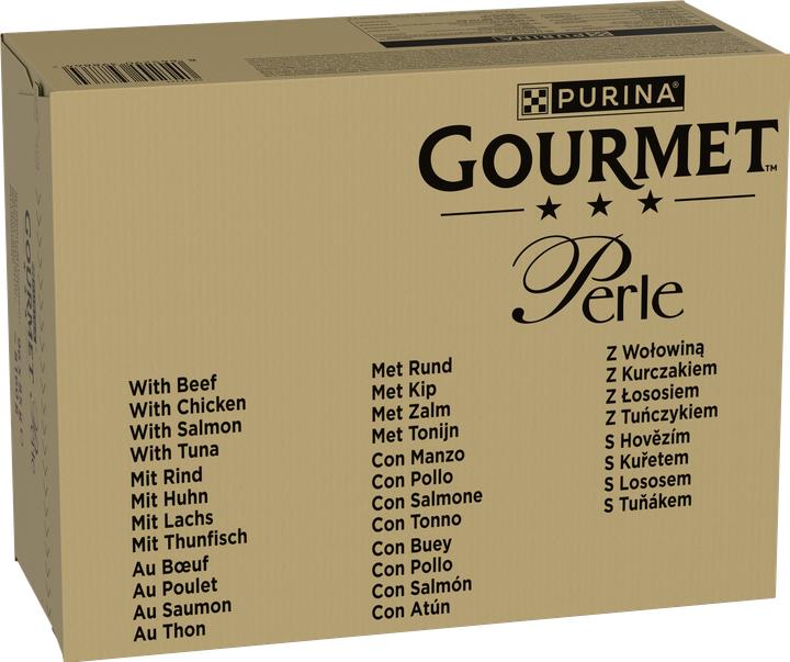 Image du produit Gourmet Viande et poisson en sauce (Adulte, 8160 g)