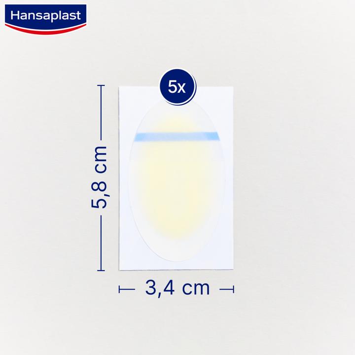 Produktbild Hansaplast Blasen-Pflaster Ferse (5x)