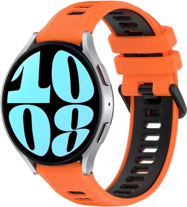 Image du produit Samsung Galaxy Watch 6 44mm Watch Strap - Orange/Black