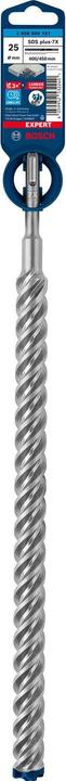 Actual product image Bosch Professional Zubehör EXPERT SDS plus-7X hammer drill bit, 25 x 400 x 450 mm (25.0 millimetres)